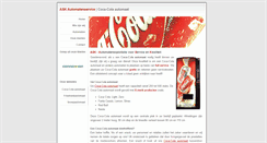 Desktop Screenshot of cocacolaautomaat.com