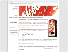 Tablet Screenshot of cocacolaautomaat.com